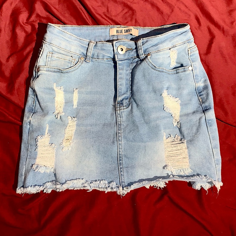 Blue Skirt